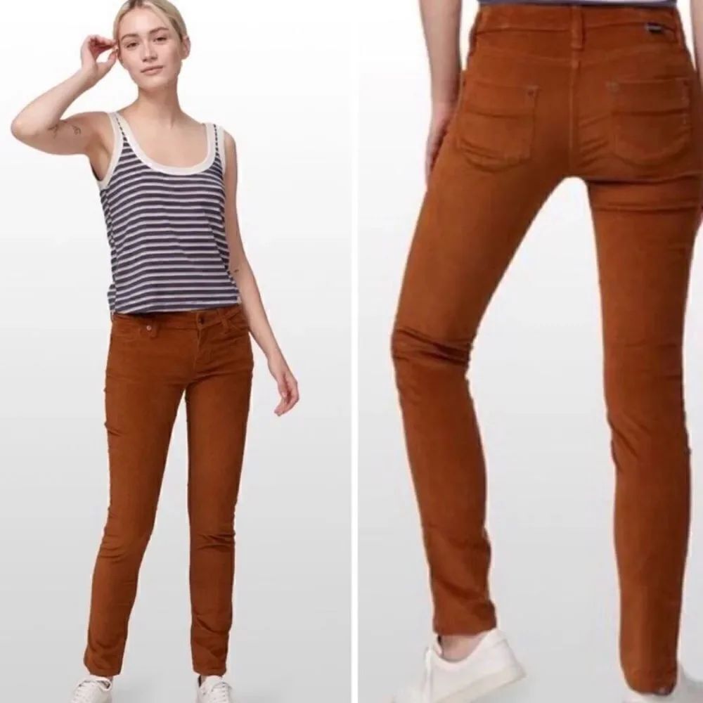 Patagonia Organic Cotton Women’s Fitted Corduroy Pants Size 26